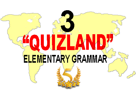 ELEMENTARY GRAMMAR-TEST 3