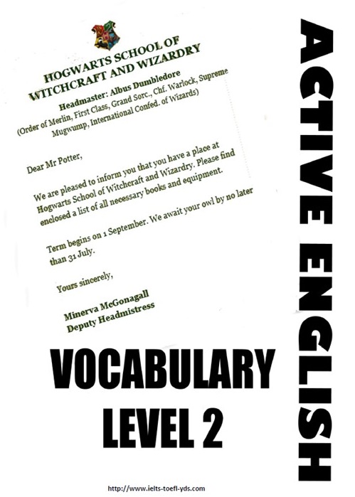 Vocabulary Book (level 2-A2-B1)