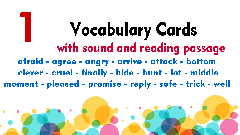 Vocabulary Cards 1