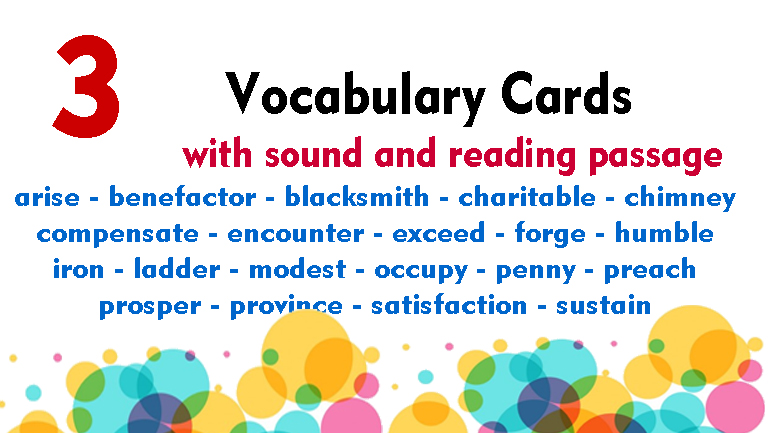 Vocabulary Cards 3