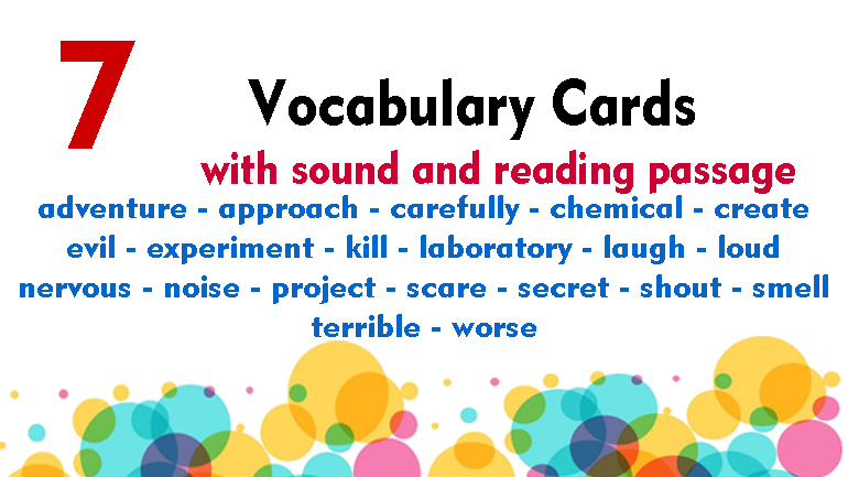 Vocabulary Cards 7