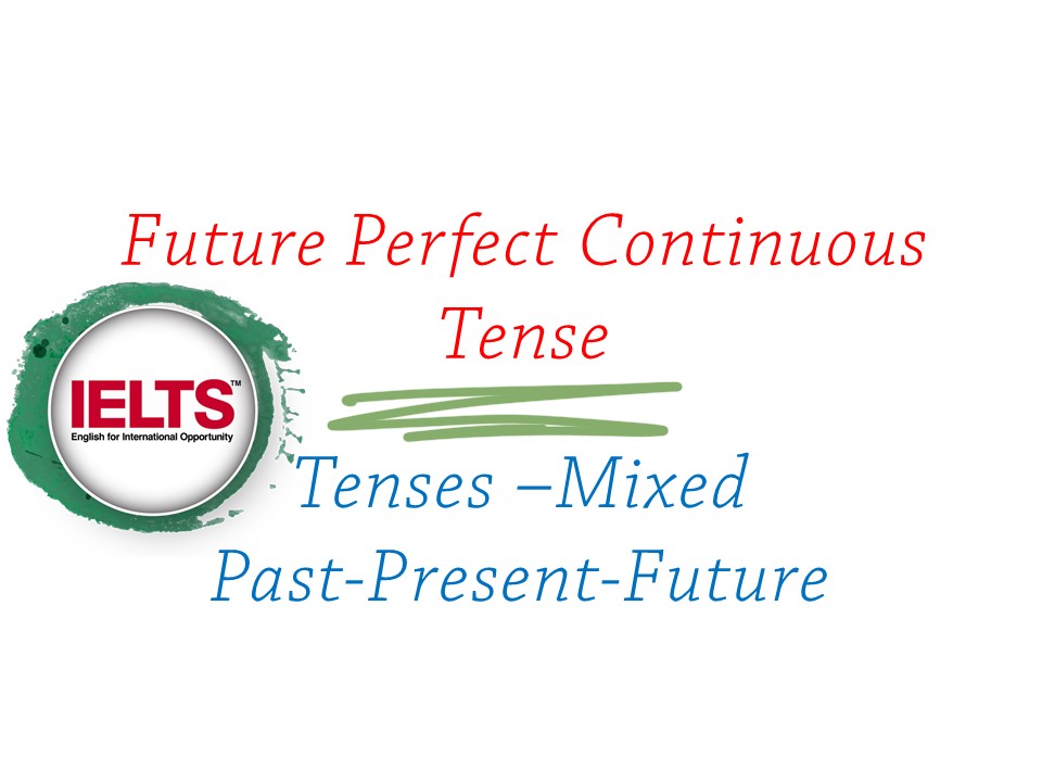 FUTURE PERFECT CONTINIOUS TENSE and ALL TENSES PRACTICE
