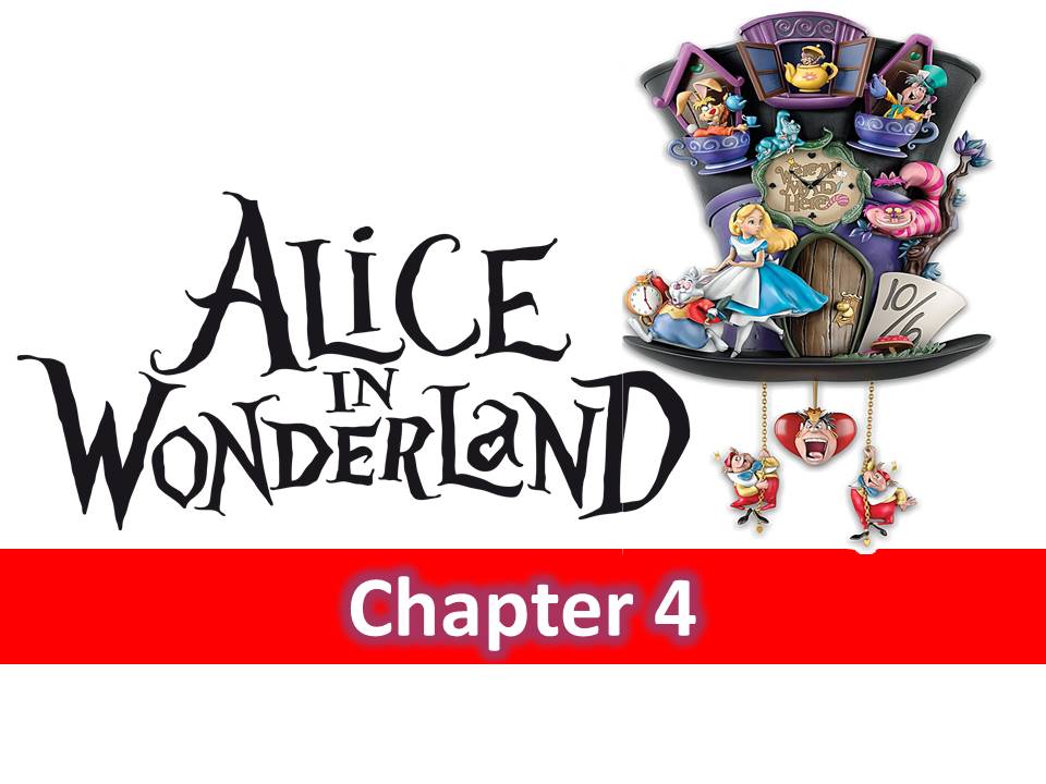 ALICE IN WONDERLAND CHAPTER 4 THE WHITE RABBIT’S HOUSE