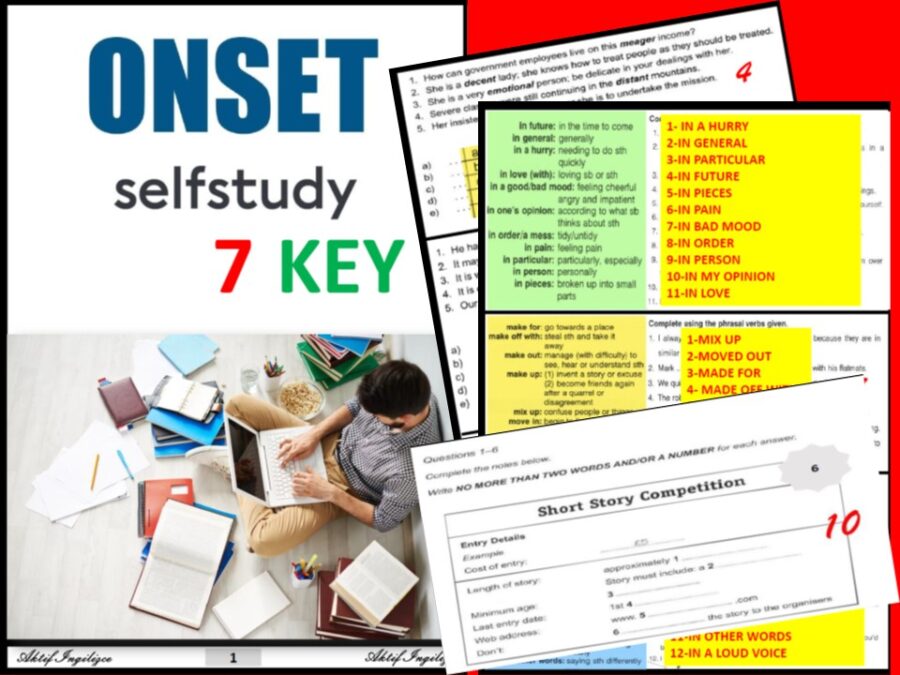 ONSET SELFSTUDY 7 KEY (B2)